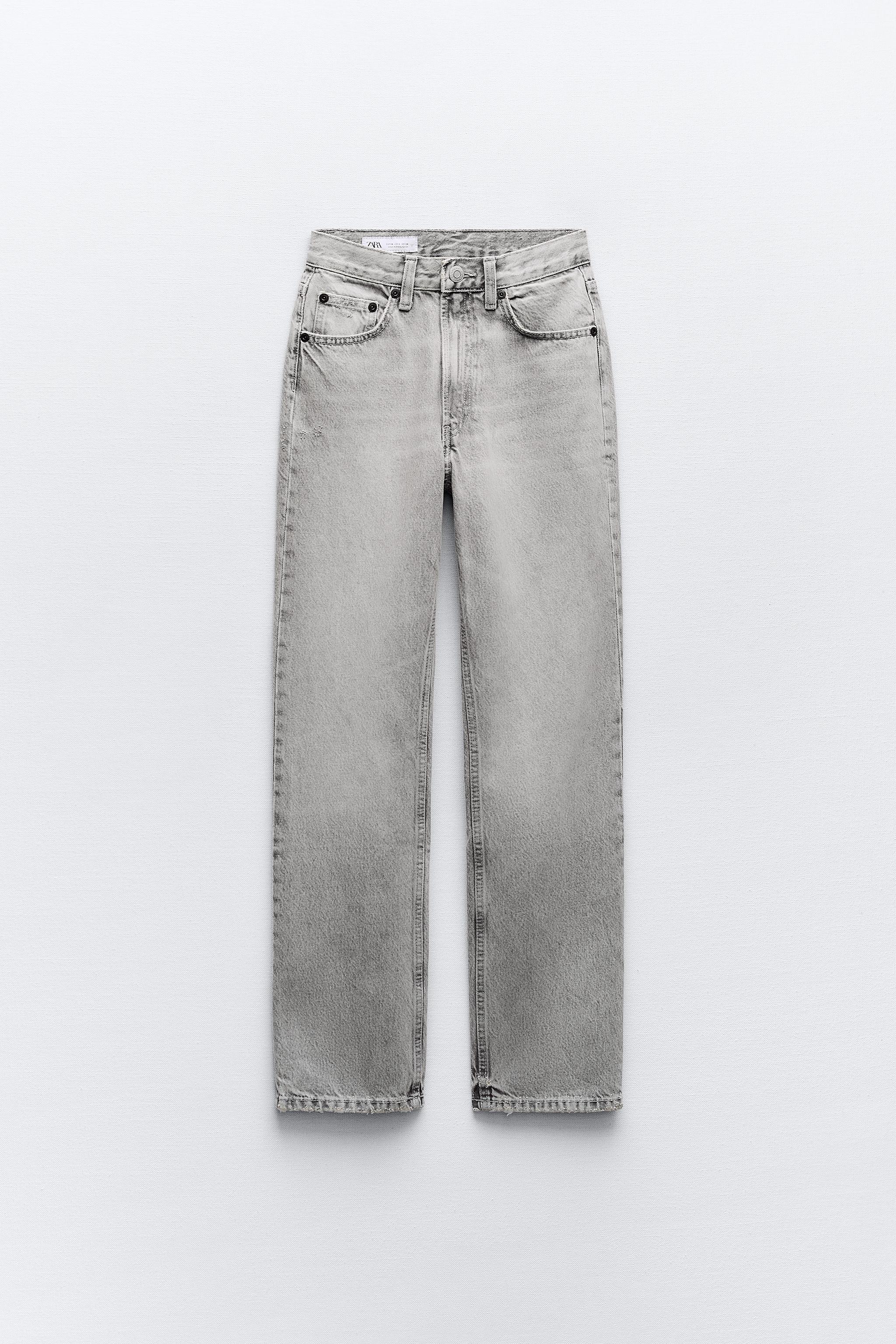 ZARA HIGH RISE ANKLE LENGHT MOM JEANS – ZAGAL