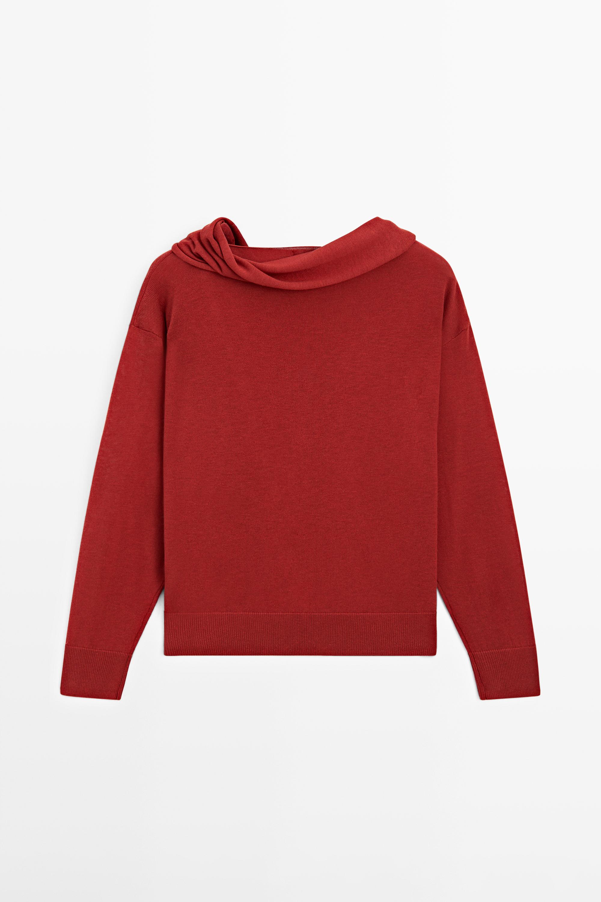 Cardigan à détail boutonnage avec écharpe
