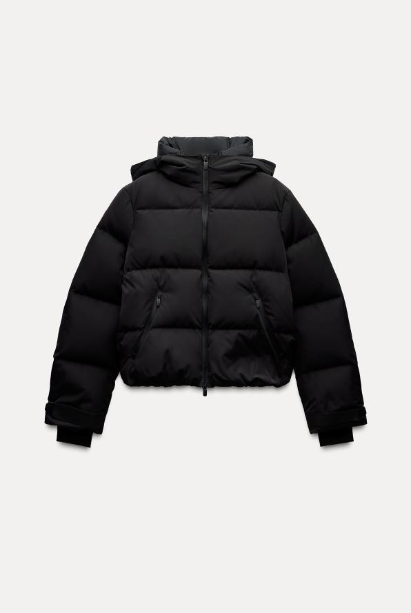 Puffer jacket women zara shop