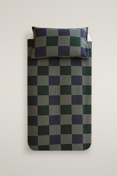 Zaras PÅSLAKAN I BOMULL MED PATCHWORK-DESIGN FÖR BARN - Flerfärgad
