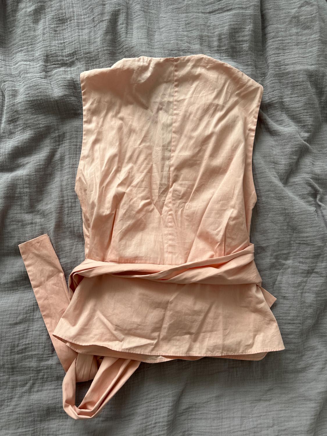 ZW COLLECTION POPLIN TOP WITH TIES - Image 2