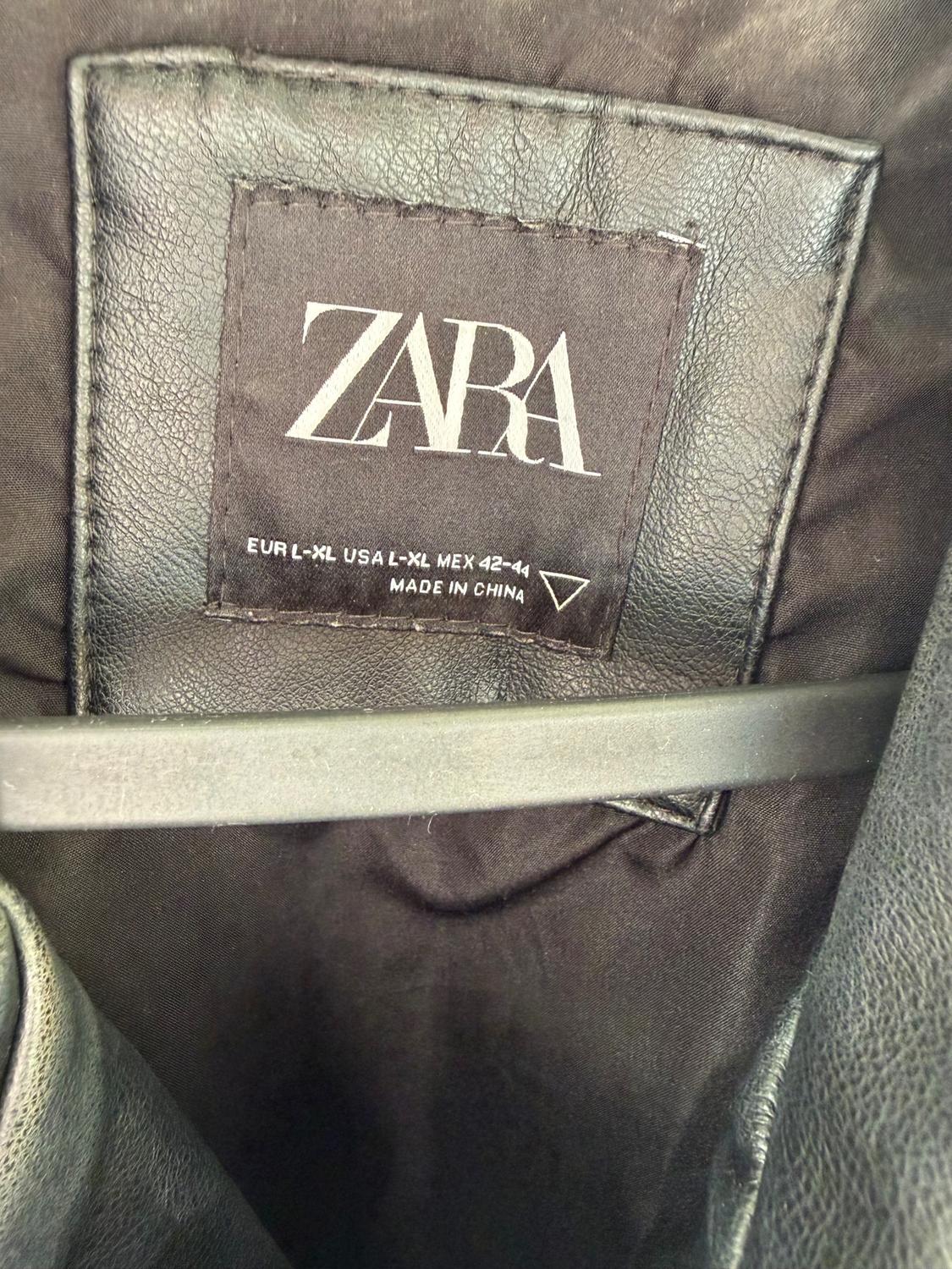 FAUX LEATHER BIKER WAISTCOAT - Image 3