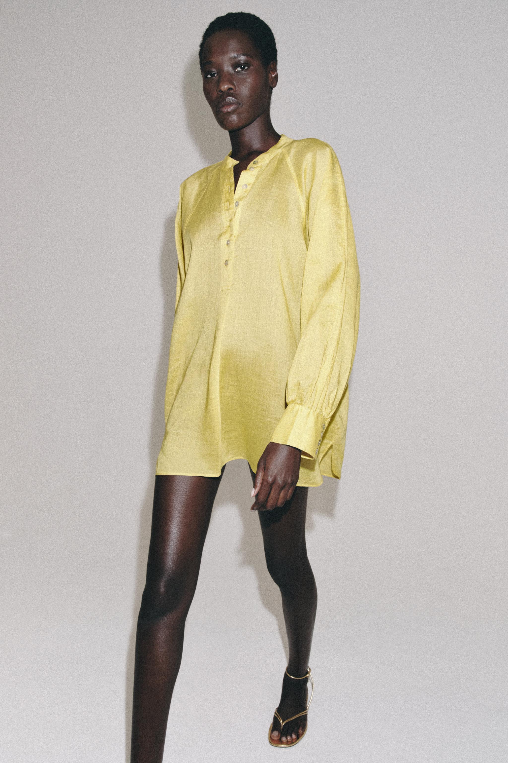 FLOWY RAMIE SHIRT ZW COLLECTION