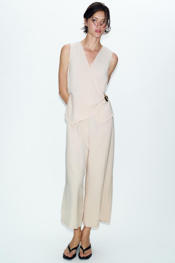 GOLD APPLIQUÉ JUMPSUIT from Zara - $79.90