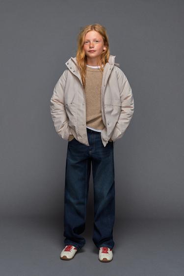 WATER-RESISTANT RUBBERISED RAINCOAT - Ecru by Zara
