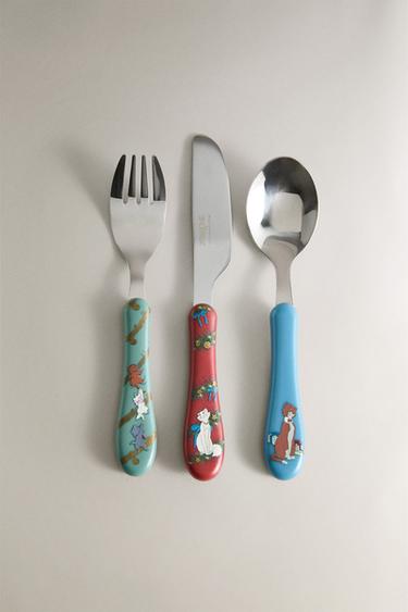 SET KINDERBESTECK ARISTOCATS ©DISNEY WEIHNACHTEN - Bunt von Zara - Bild 0
