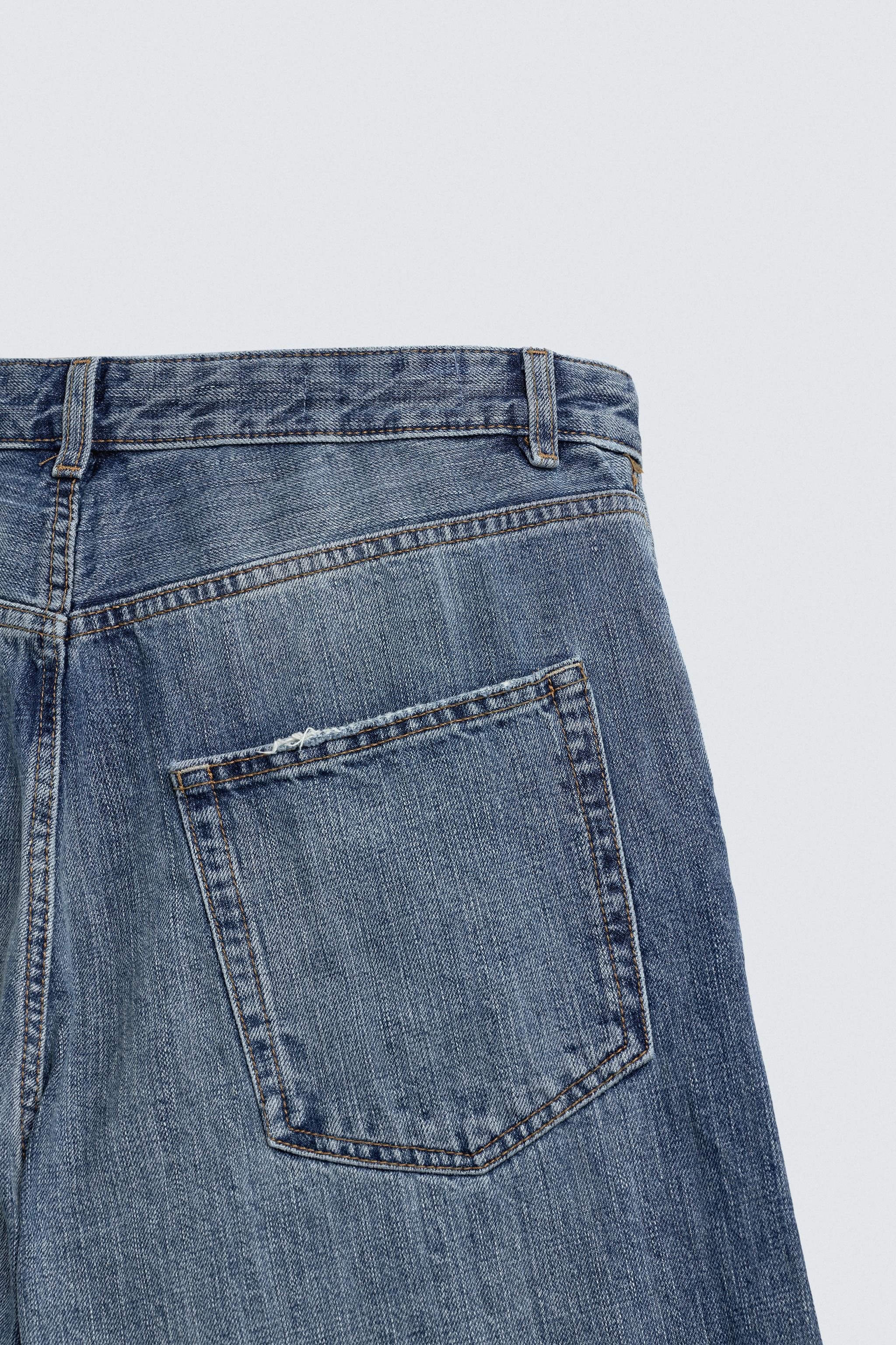 RIPPED BAGGY FIT JEANS