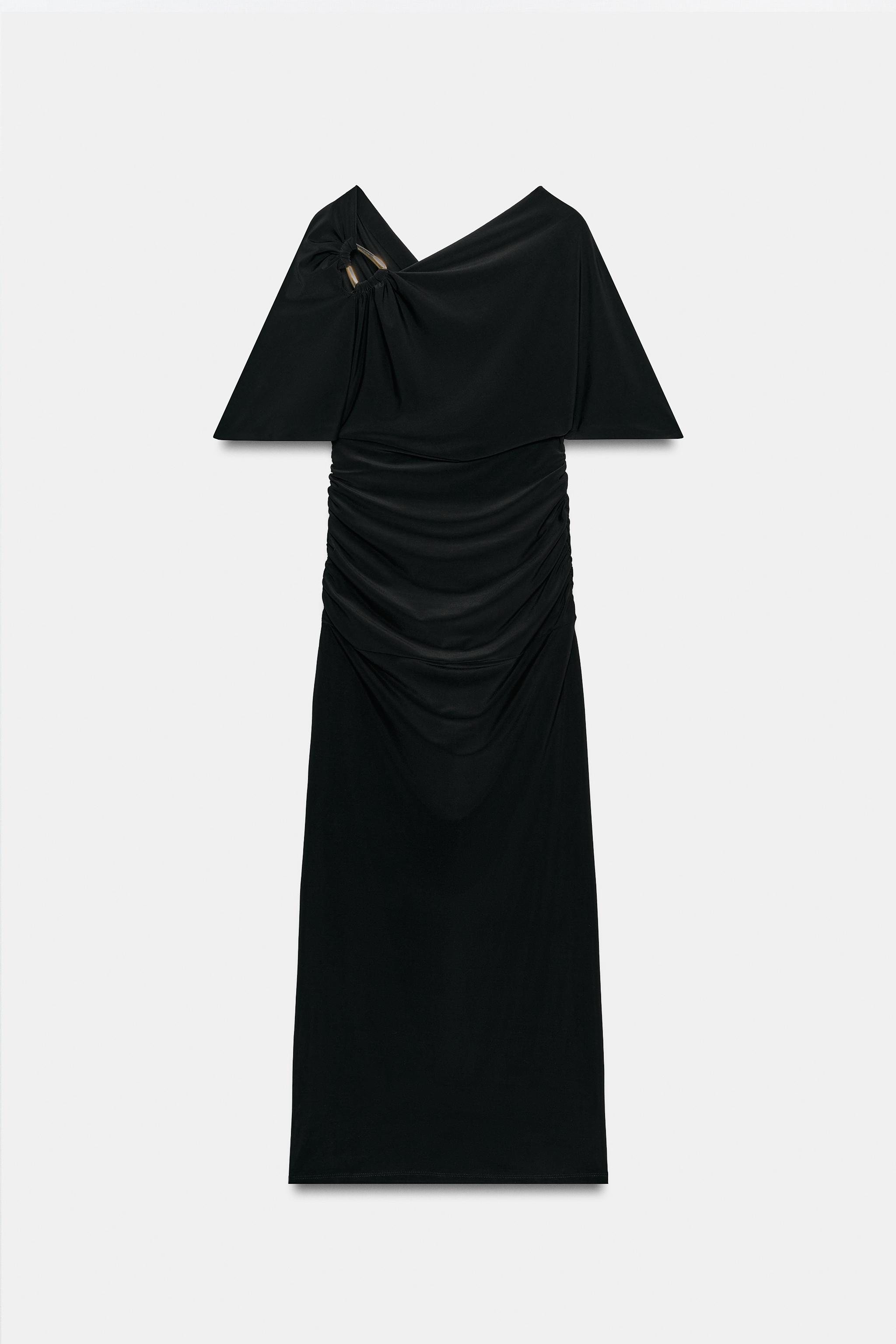 TRIM LONG DRESS
