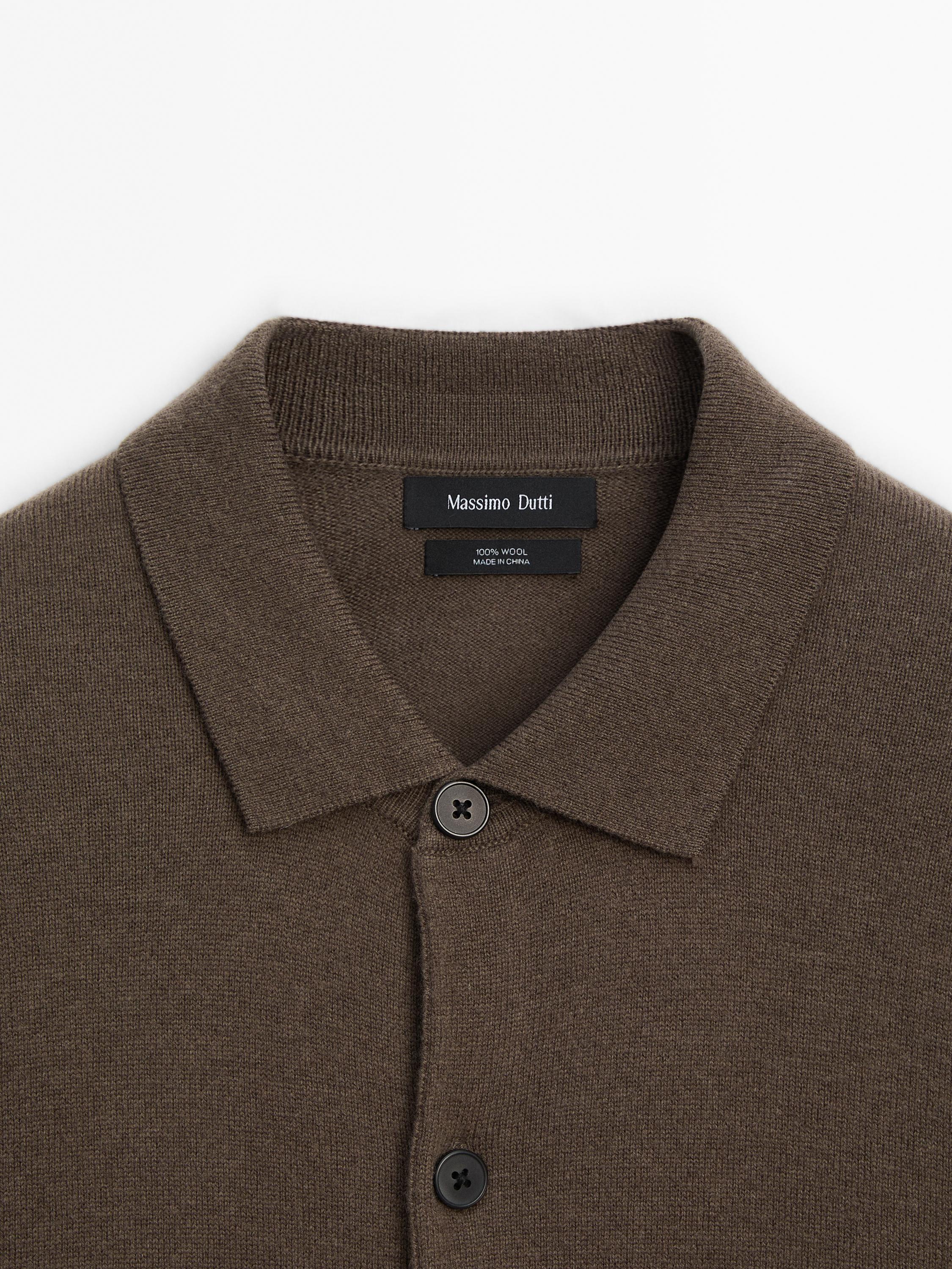 Markaware 'Marka' Polo Cardigan Black | Cultizm