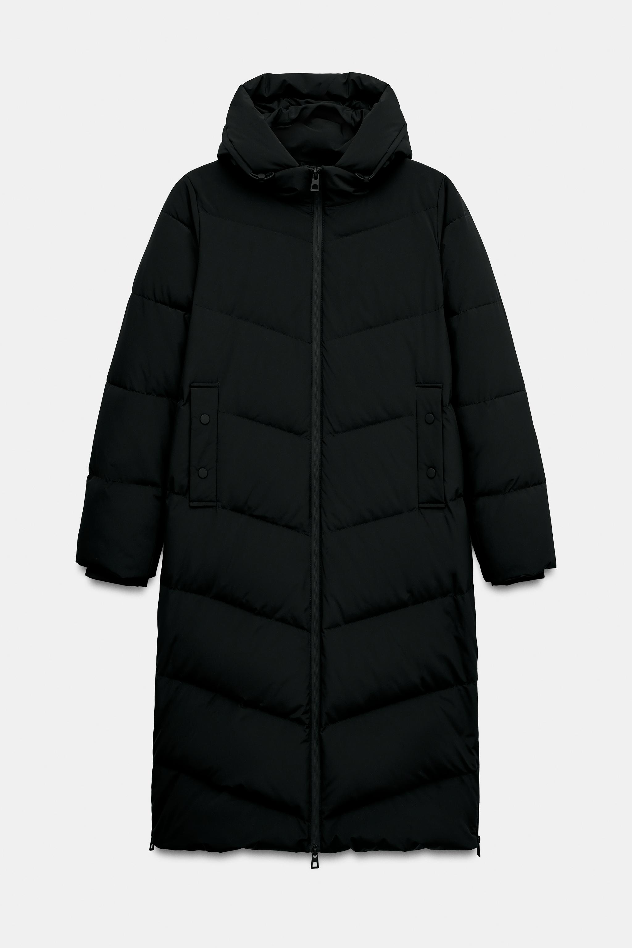 WATER-REPELLENT WINDPROOF 50% DOWN FEATHER PADDED ANORAK