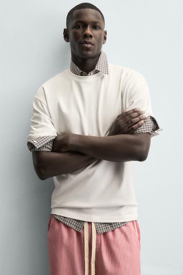 T-SHIRT À IMPRIMÉ DÉS - Blanc de Zara - Image 4