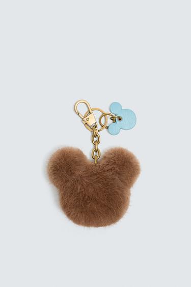 MÓC KHÓA LÔNG HARRY LAMBERT FOR ZARA X DISNEY - Màu nâu từ Zara