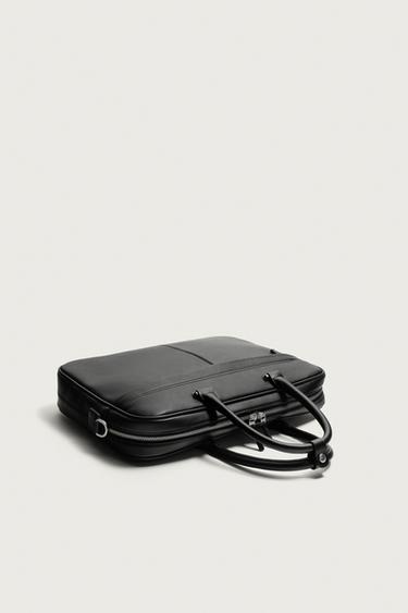 TEXTURED BRIEFCASE — Black 2