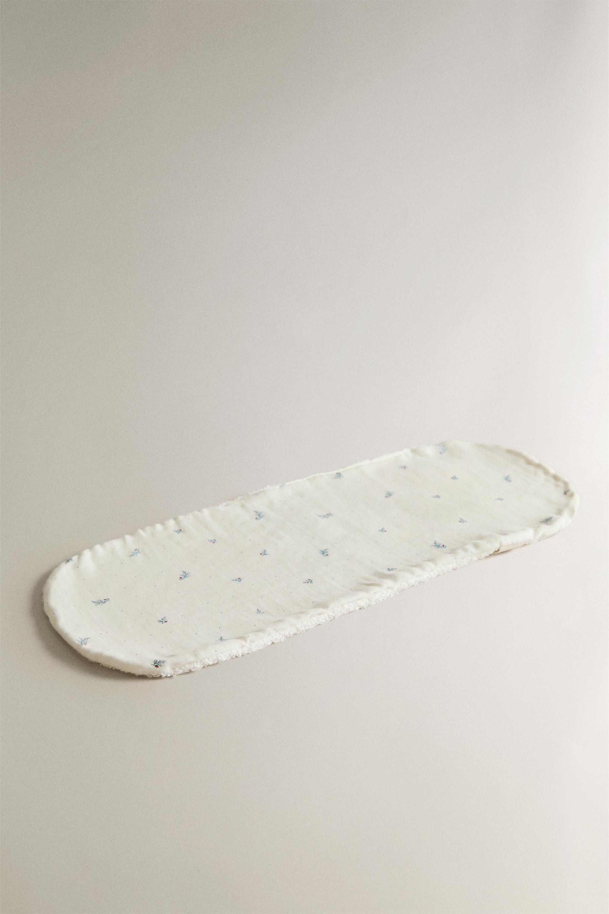 Zara KIDS' SHOULDER BIB WITH FLORAL DESIGN — фото 2