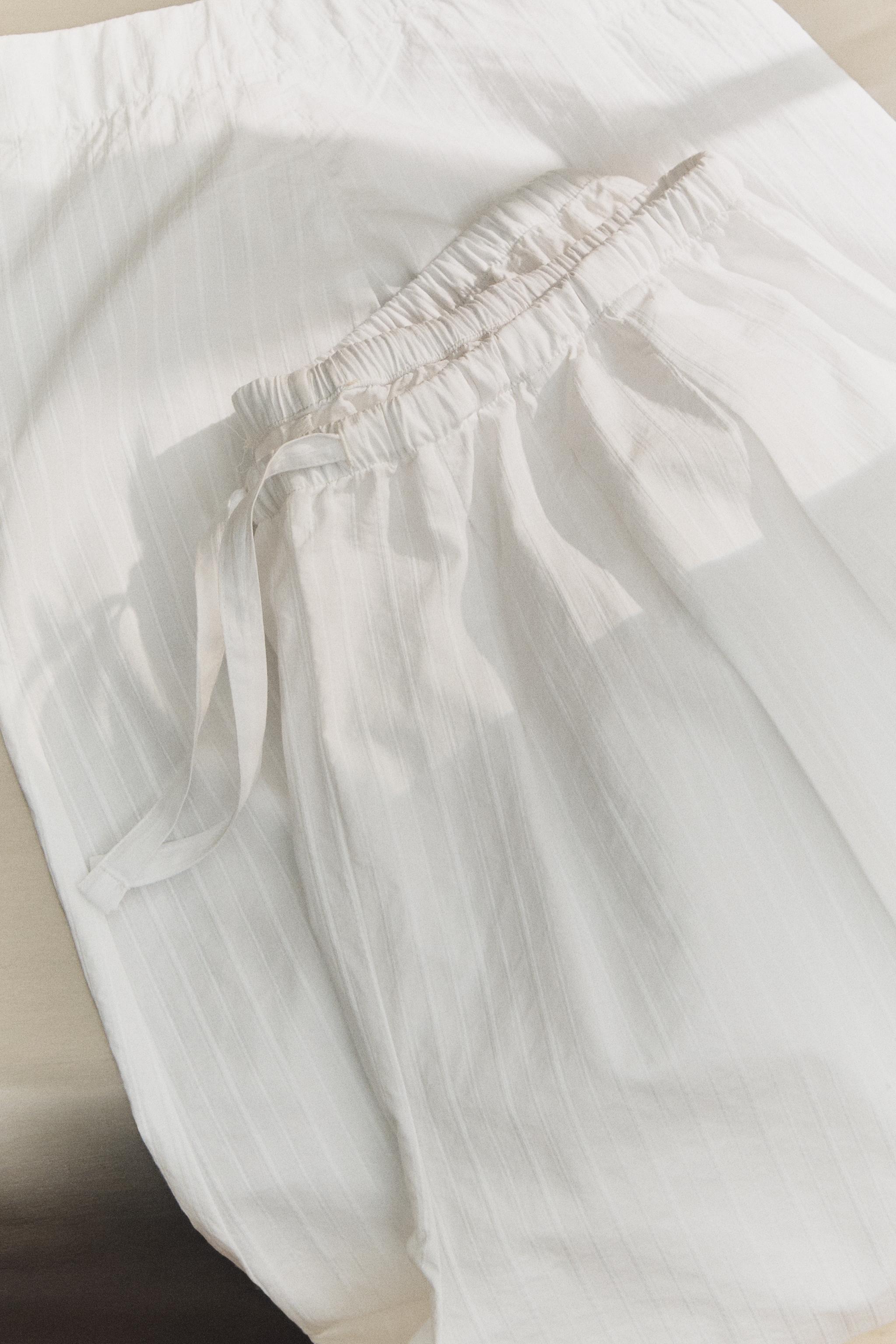 PANTALON LONG EN COTON
