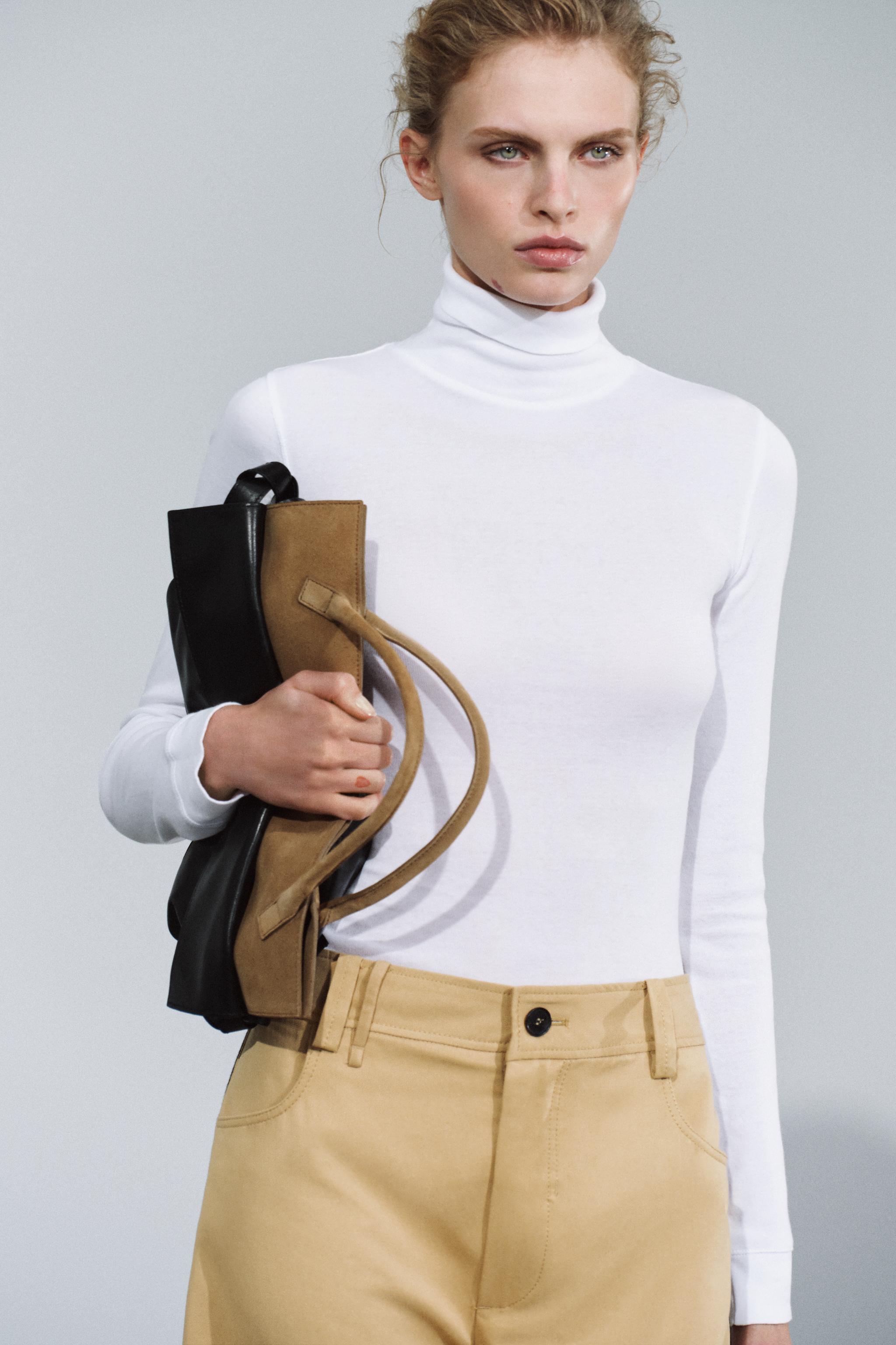 LEATHER FLAP BAG