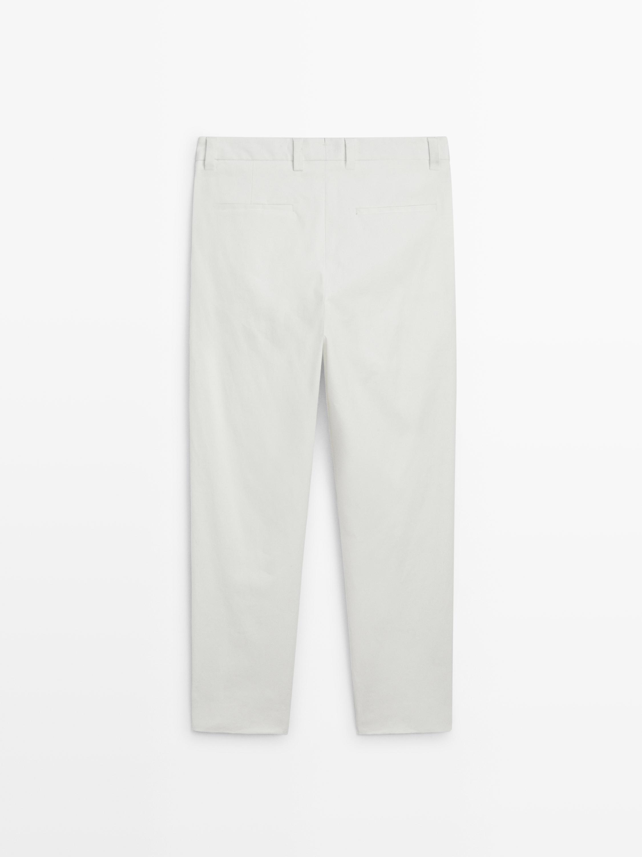 Darted wide-leg trousers - LIMITED