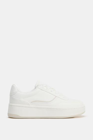 ZAPATILLA BAMBA - Blanco de Zara - Imagen 0