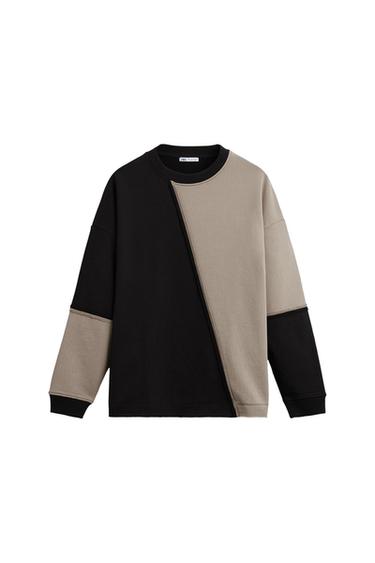 COLOUR BLOCK SWEATSHIRT