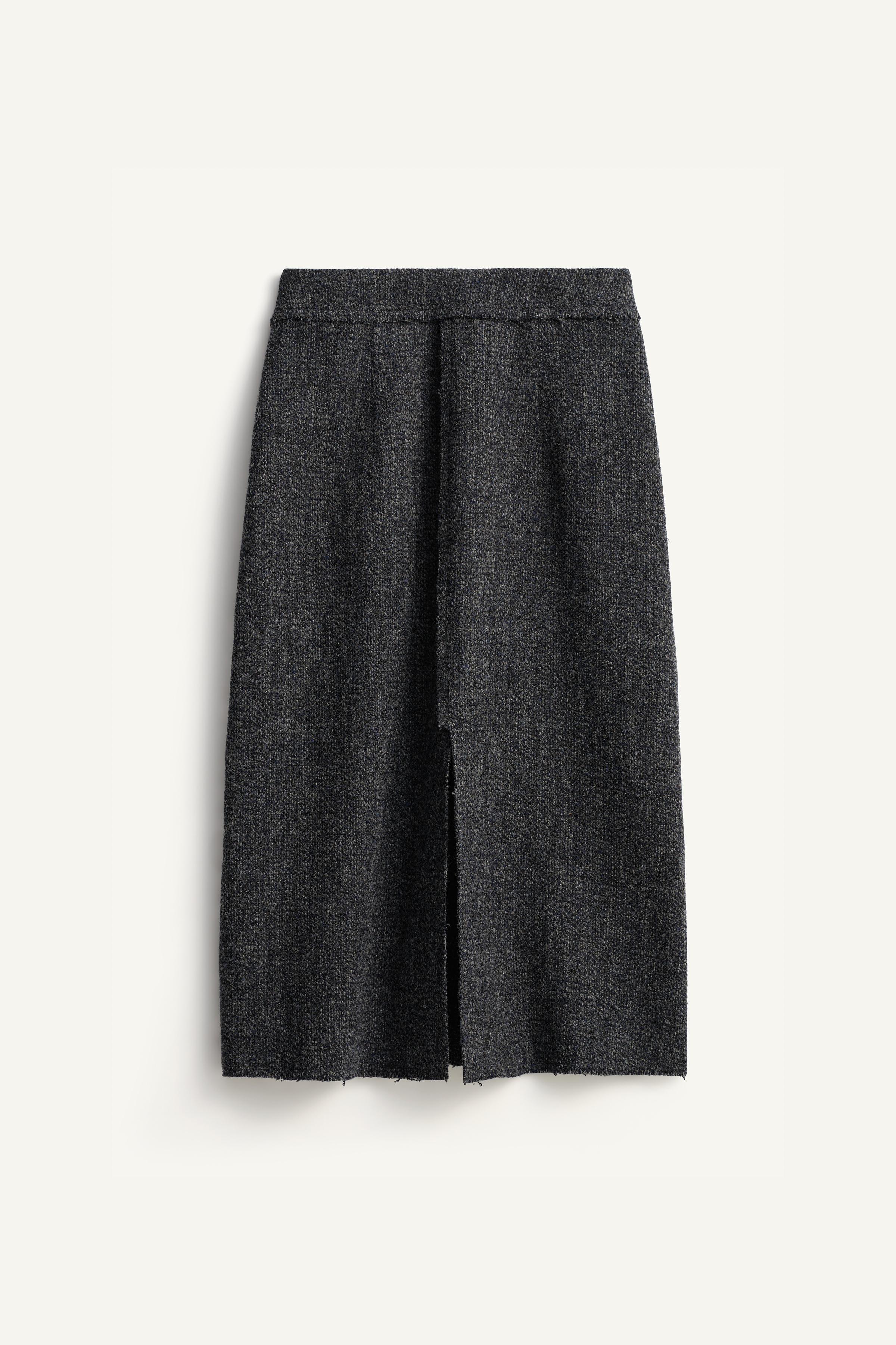 JUPE MIDI 100% LAINE ÉDITION LIMITÉE