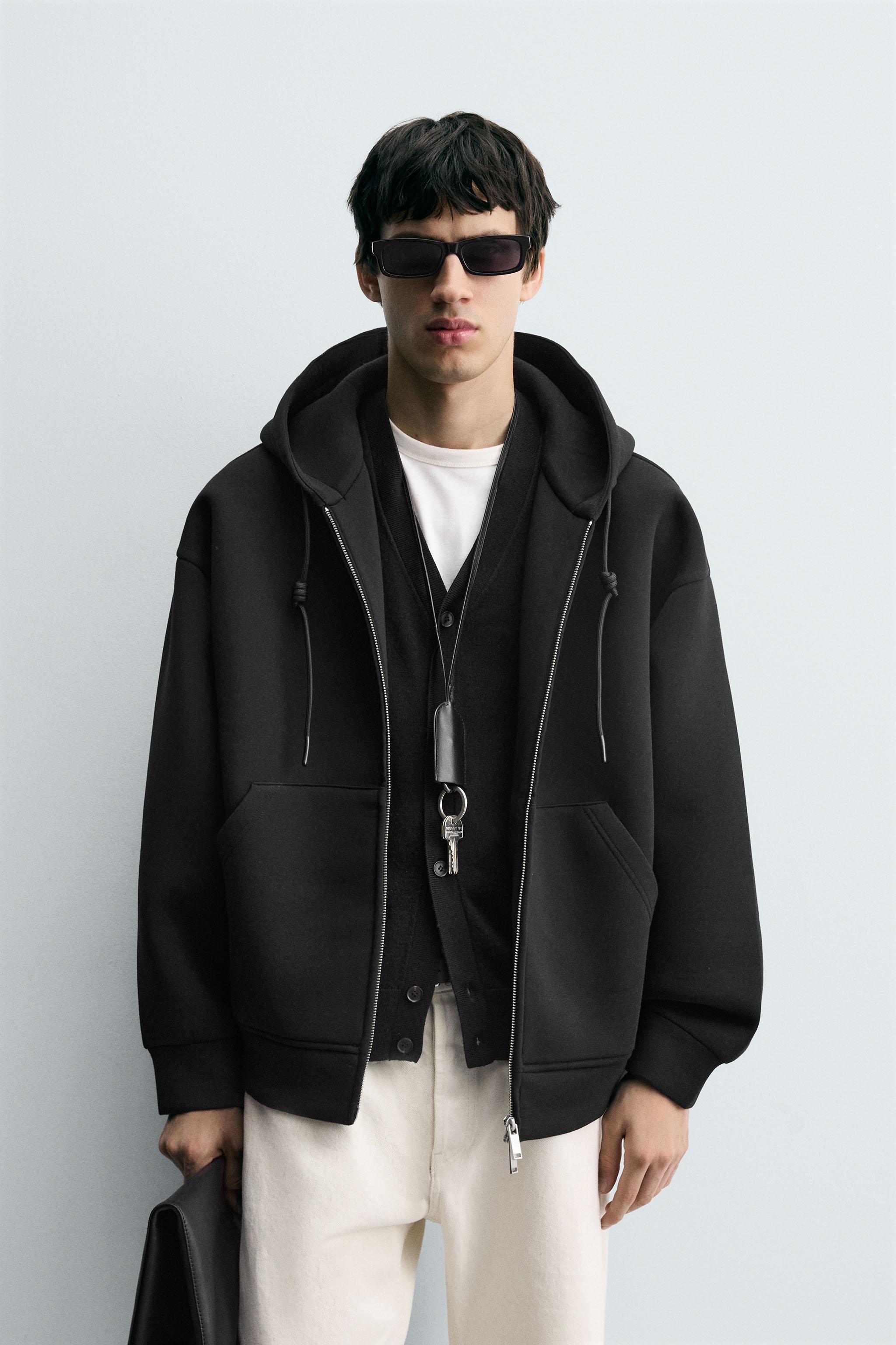 【タグ付き】ZARA ウールコンビネーションパーカー m54631582488_1.jpg?1710167405