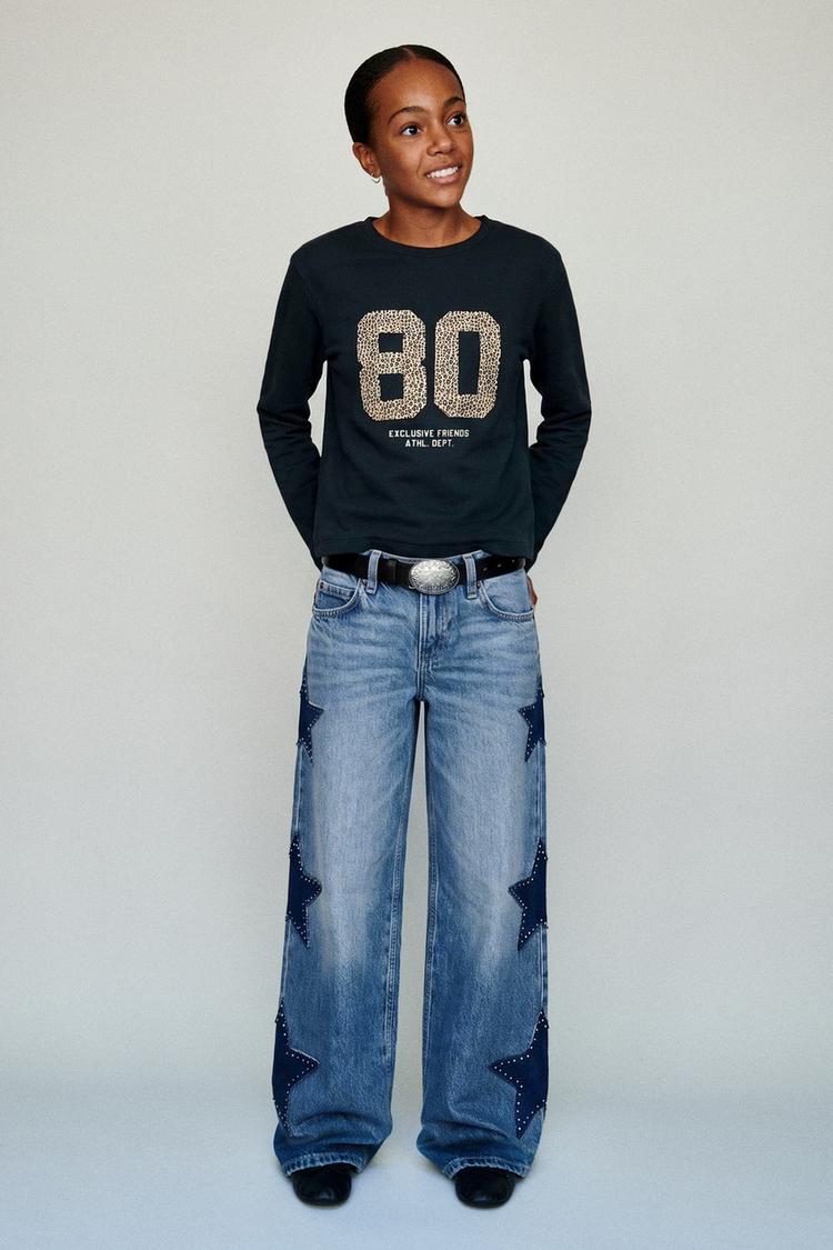 Camiseta parche animal print