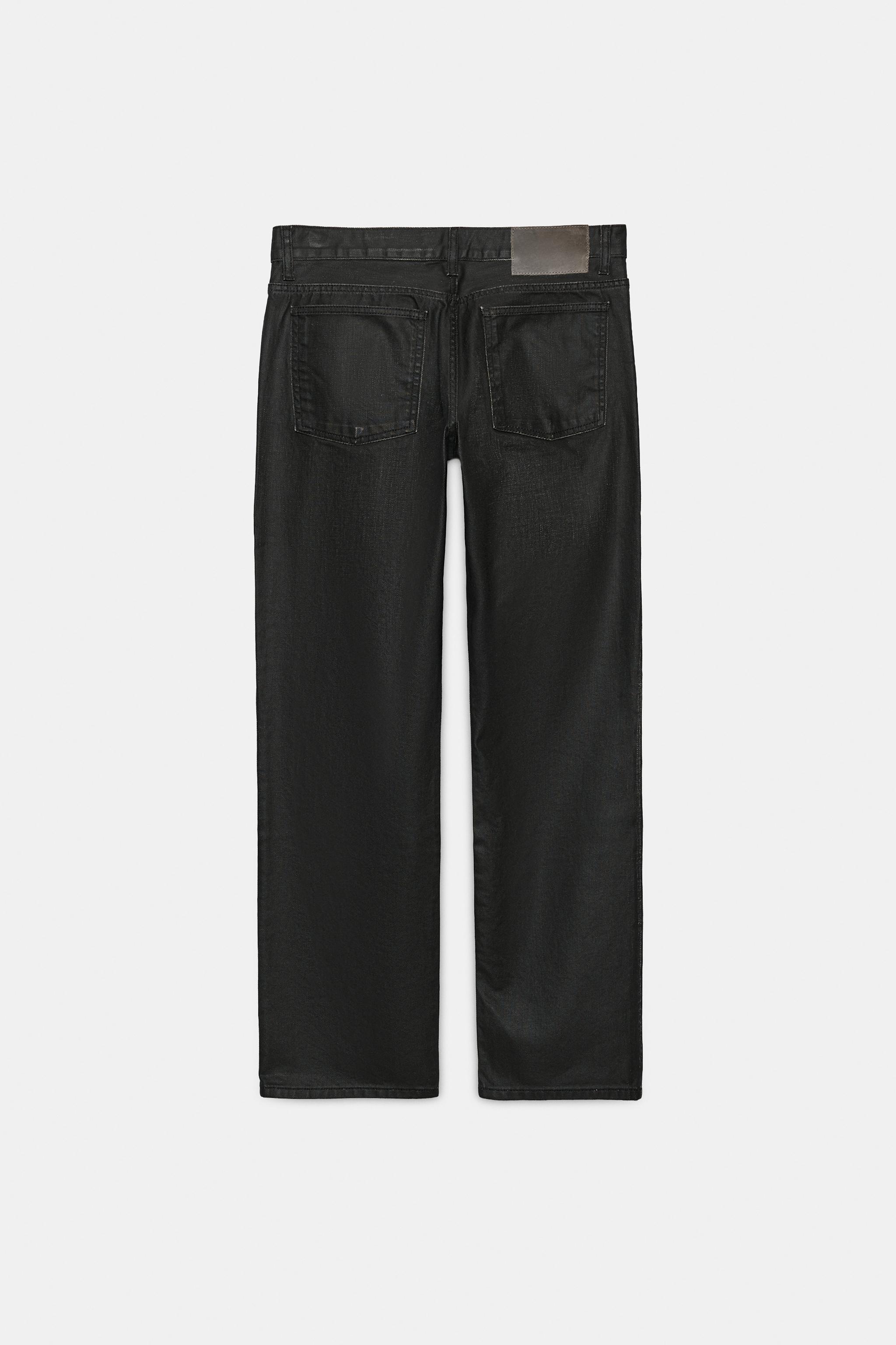 LOW-RISE LOOSE STRAIGHT TRF JEANS