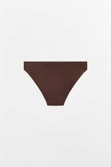 CULOTTE SEAMLESS - Marron de Zara - Image 3