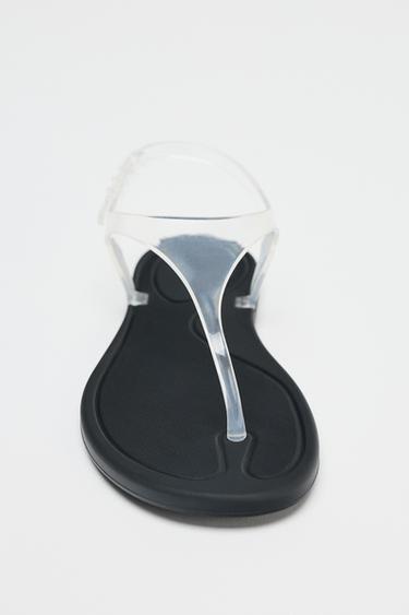 SANDALES BRIDES VINYLE - Multicolore de Zara - Image 3