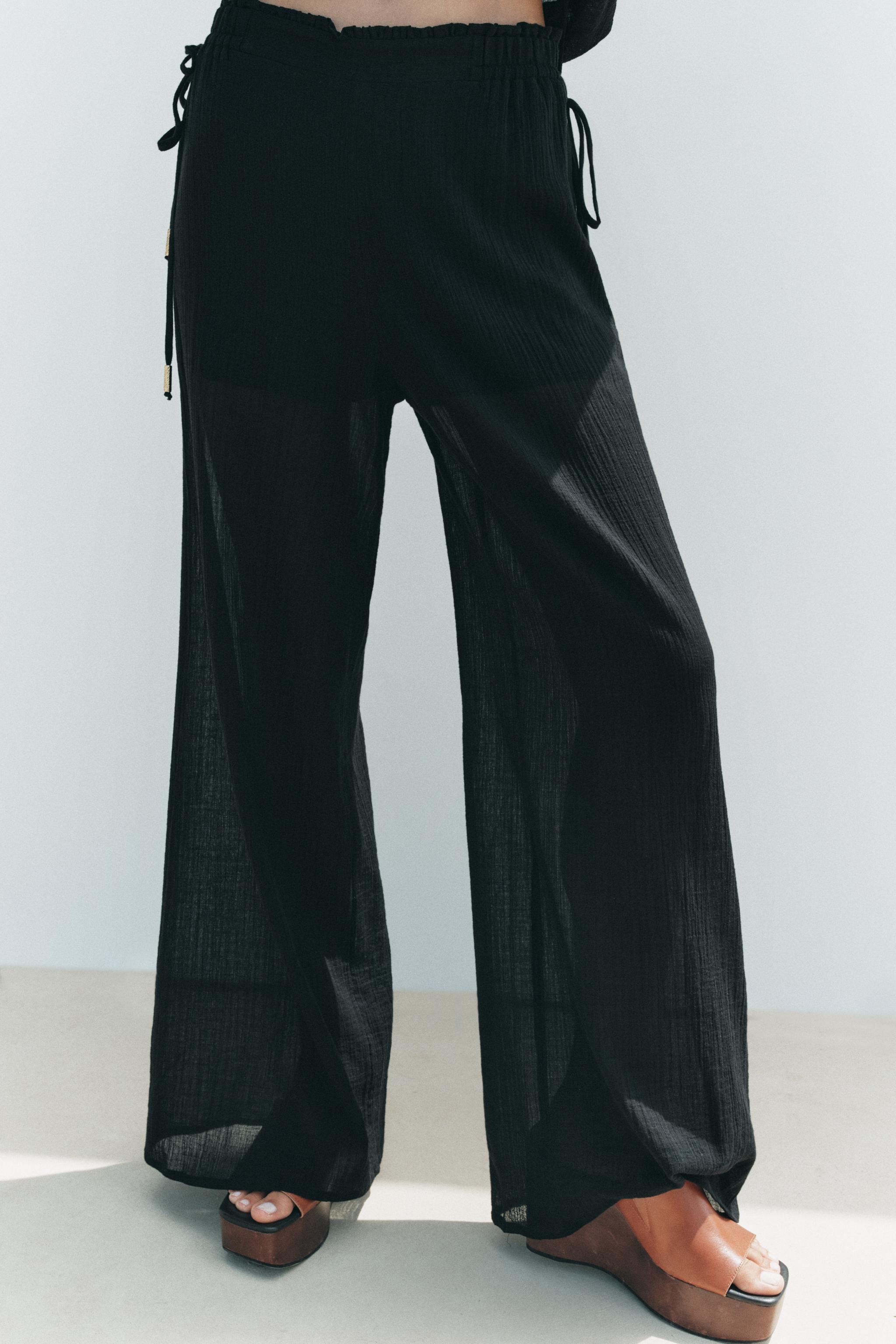 パンツ SEMI COUTURE Women Straight Pants S5SK20Y690 Black SEMICOUTURE: Pants woman - Black | Semicouture pants Y5SK16