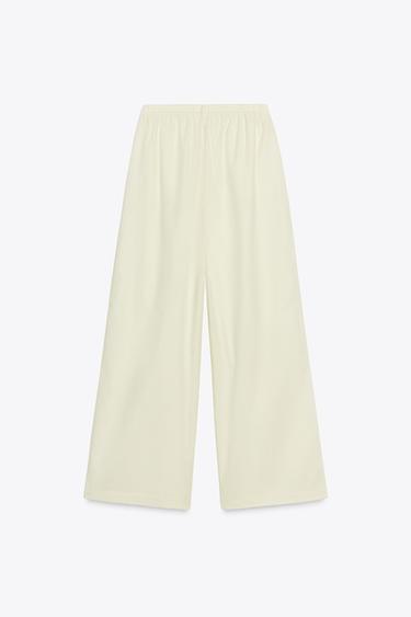 PALAZZO TROUSERS - Vanilla by Zara - Image 4