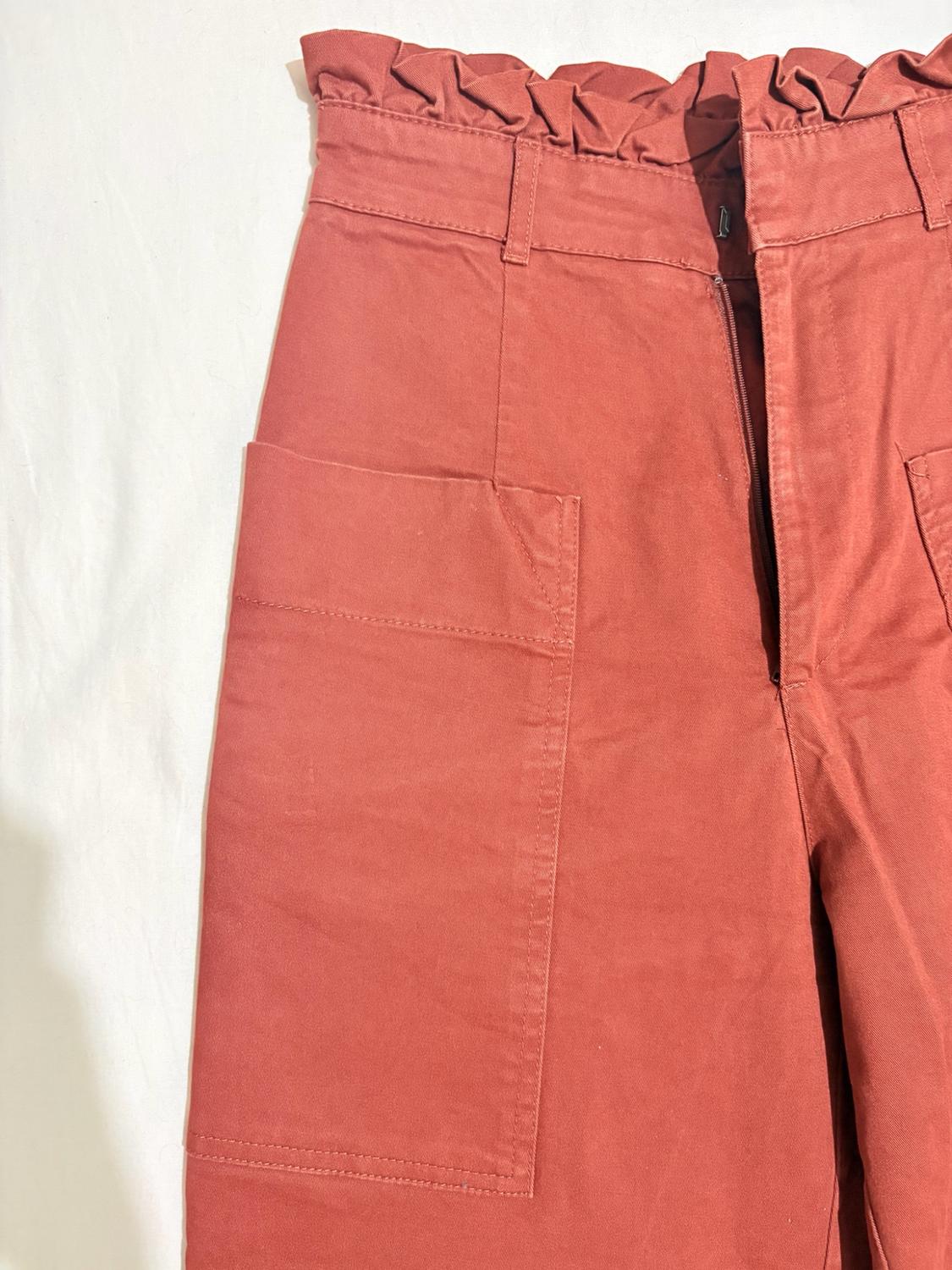TROUSERS WITH POCKETS AND BELT - Image 3