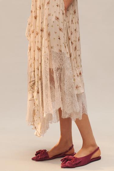 LIMITED EDITION PRINTED LACE DRESS - Printed by Zara - Image 5