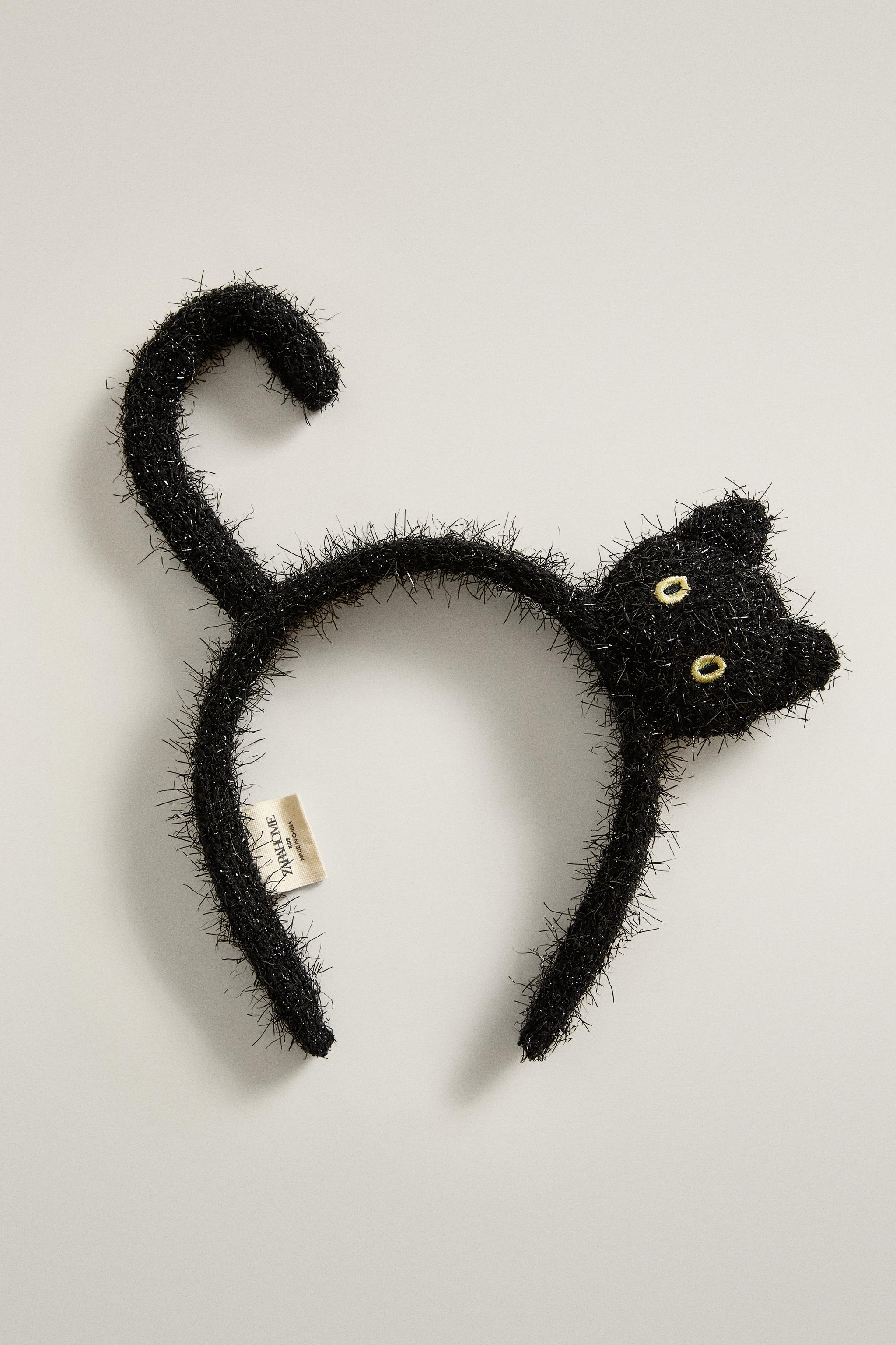 KIDS HALLOWEEN CAT HEADBAND