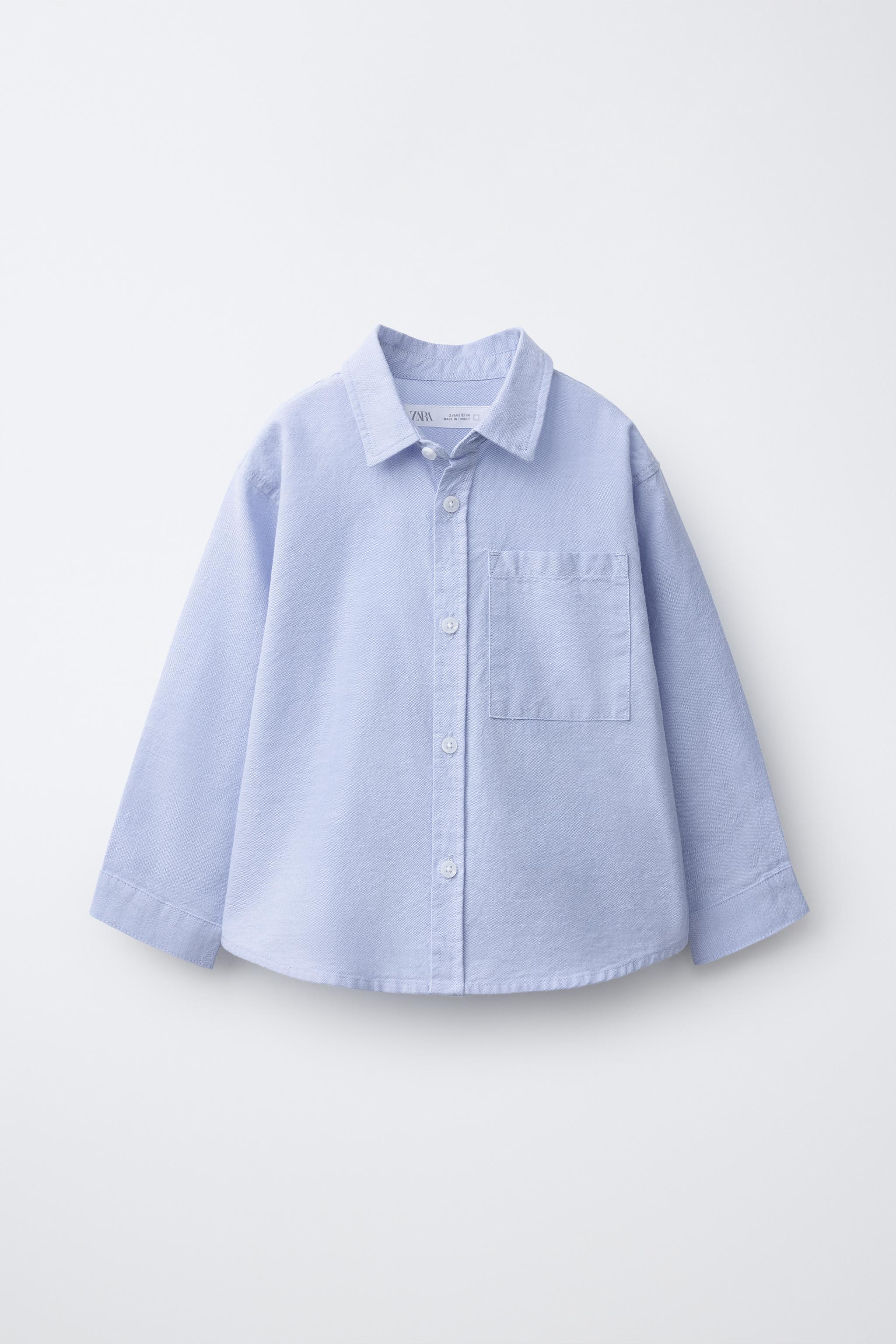 OXFORD POCKET SHIRT — Blue