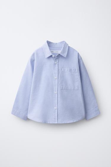 OXFORD POCKET SHIRT - Blue by Zara