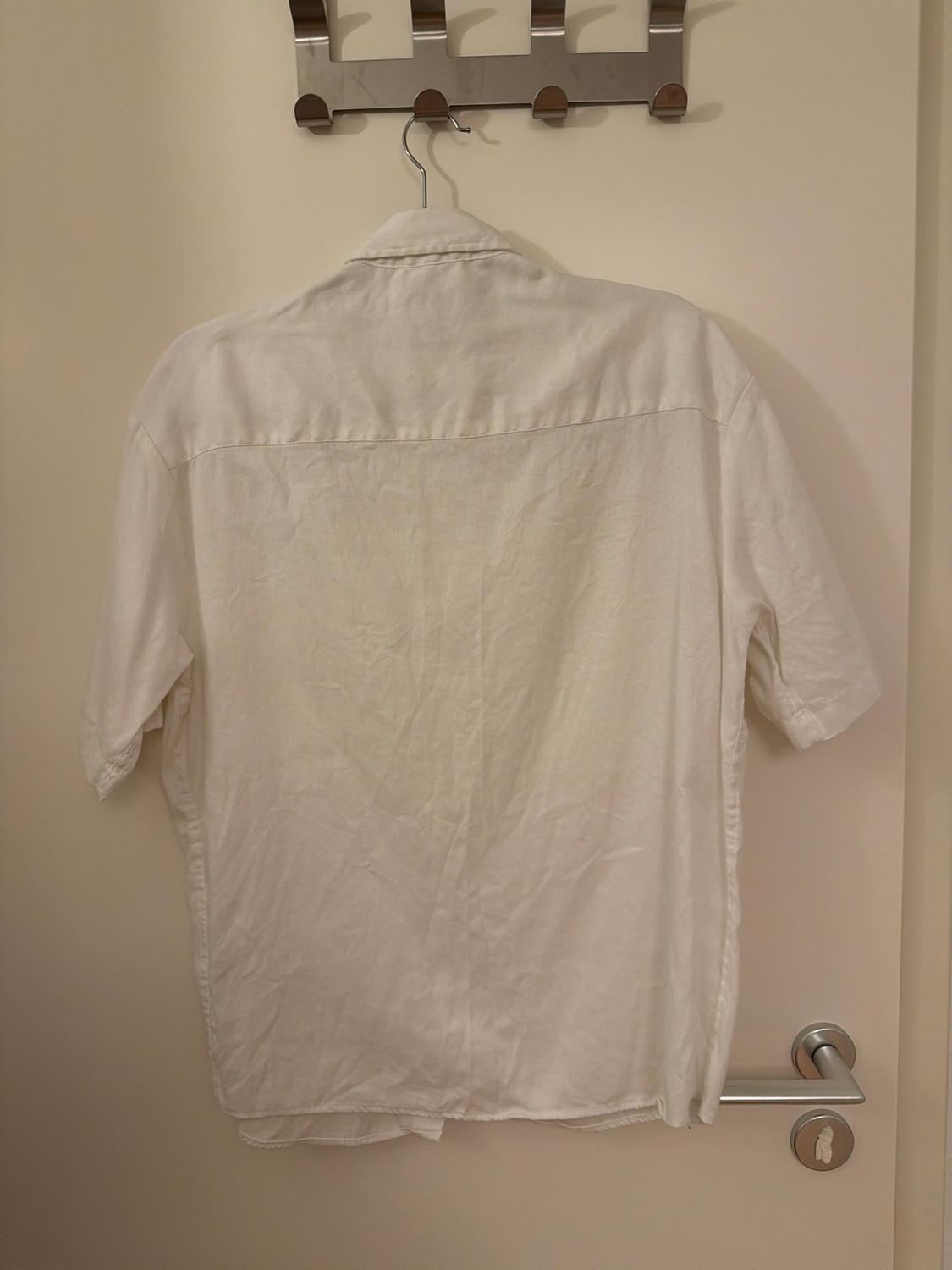 LINEN - COTTON SHIRT WITH POCKETS - Image 3