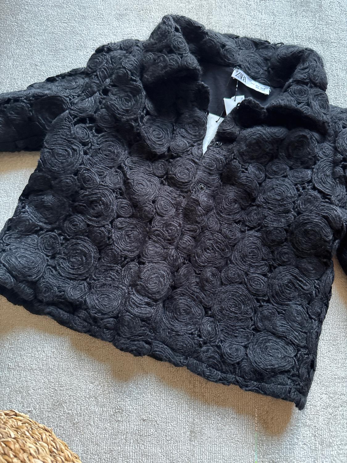 TEXTURED KNIT CARDIGAN - Image 5