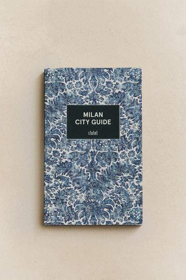 MILAN CITY GUIDE CABANA BOOK - Blue/White by Zara - Image 6