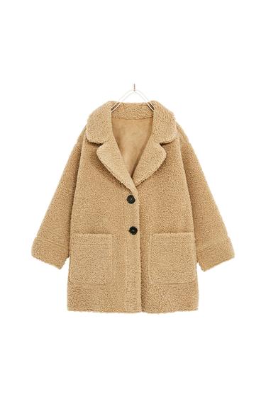 REVERSIBLE DOUBLE-SIDED THREE-QUARTER-LENGTH COAT