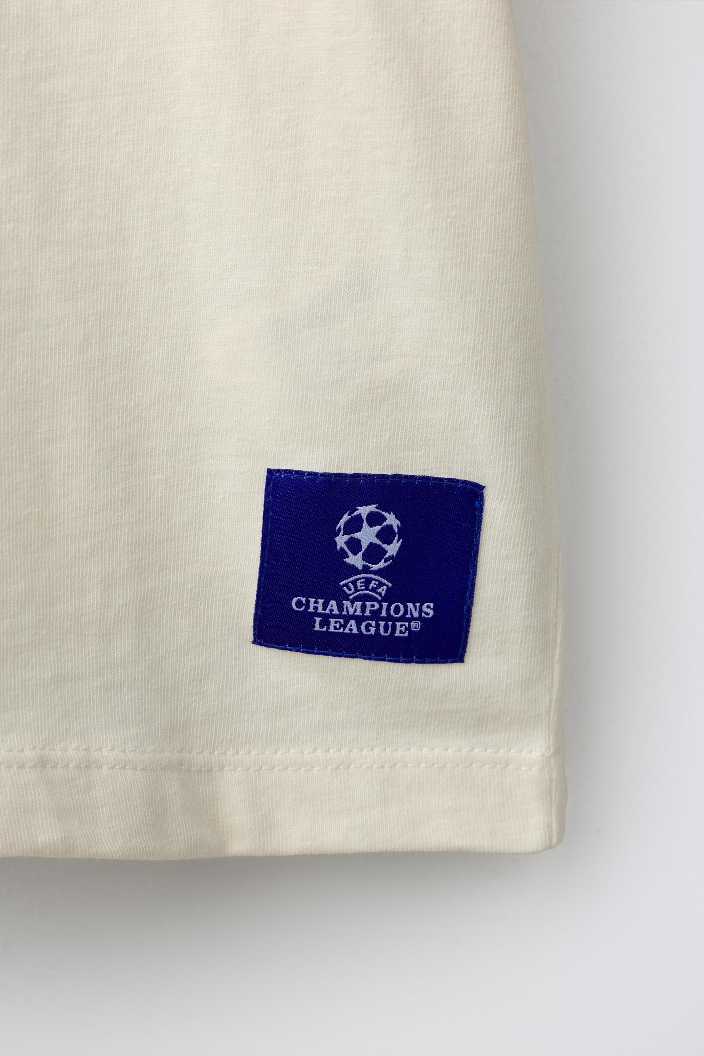 Детская футболка Zara UEFA Champions League® Graphic, цвет: Экрю — фото 4