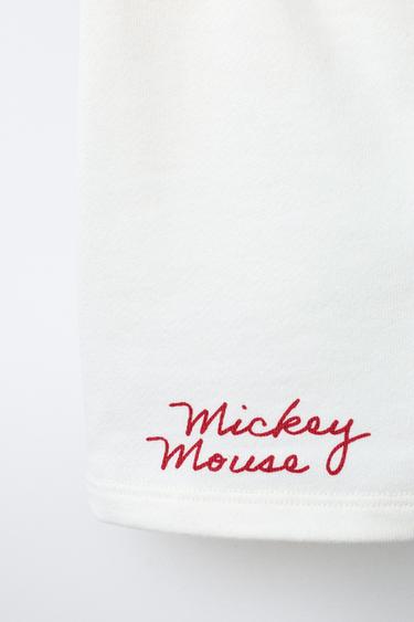 SHORT IMPRIMÉ MICKEY MOUSE © DISNEY - Blanc cassé de Zara - Image 3