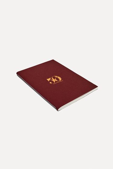 PETIT CARNET ZARA 50E ANNIVERSAIRE - Bordeaux de Zara - Image 1