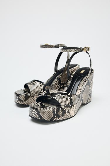 ANIMAL PRINT WEDGE - Multicoloured by Zara - Image 3