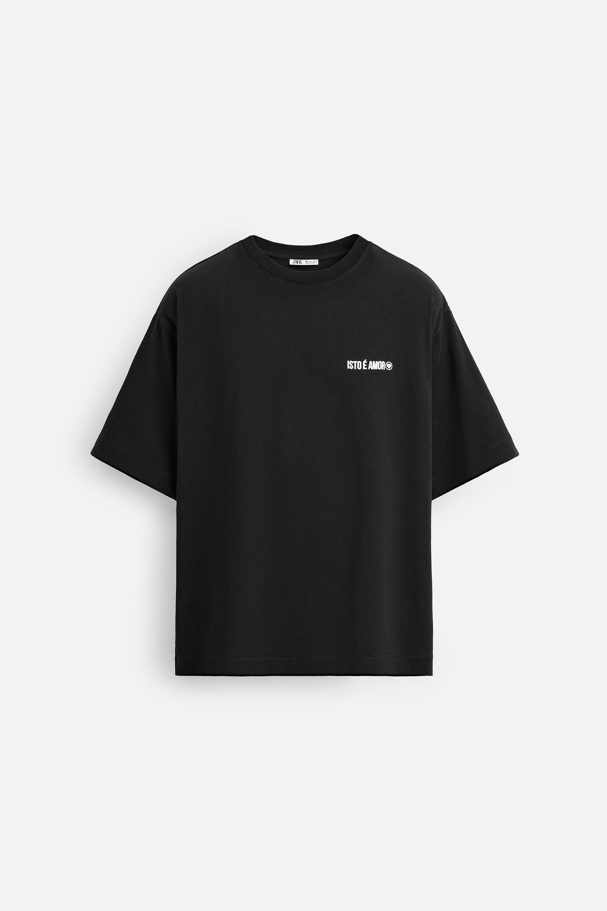 Playera Manga Camiseta Manga Larga Hombre Zara CAMISA ELÁSTICA