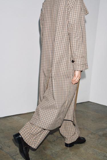 TRENCH REVERSIBLE ZW COLLECTION - Caramelo de Zara