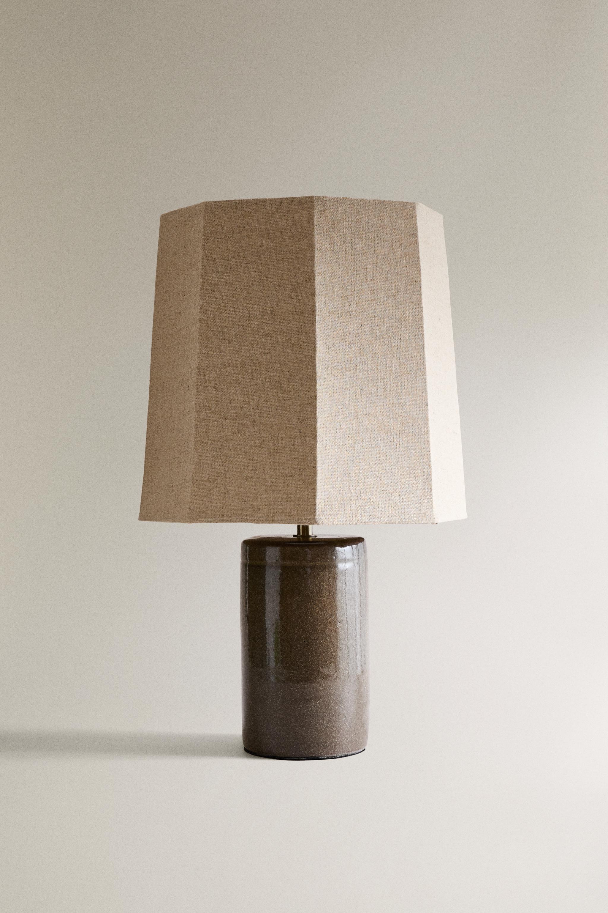LAMPE TABLE GRÈS