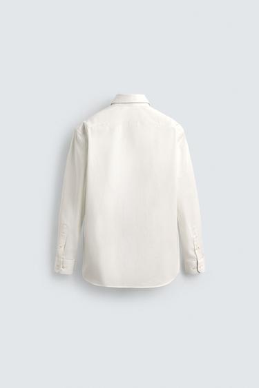 FORMAL SHIRT AARON LEVINE X ZARA - White by Zara - Image 7
