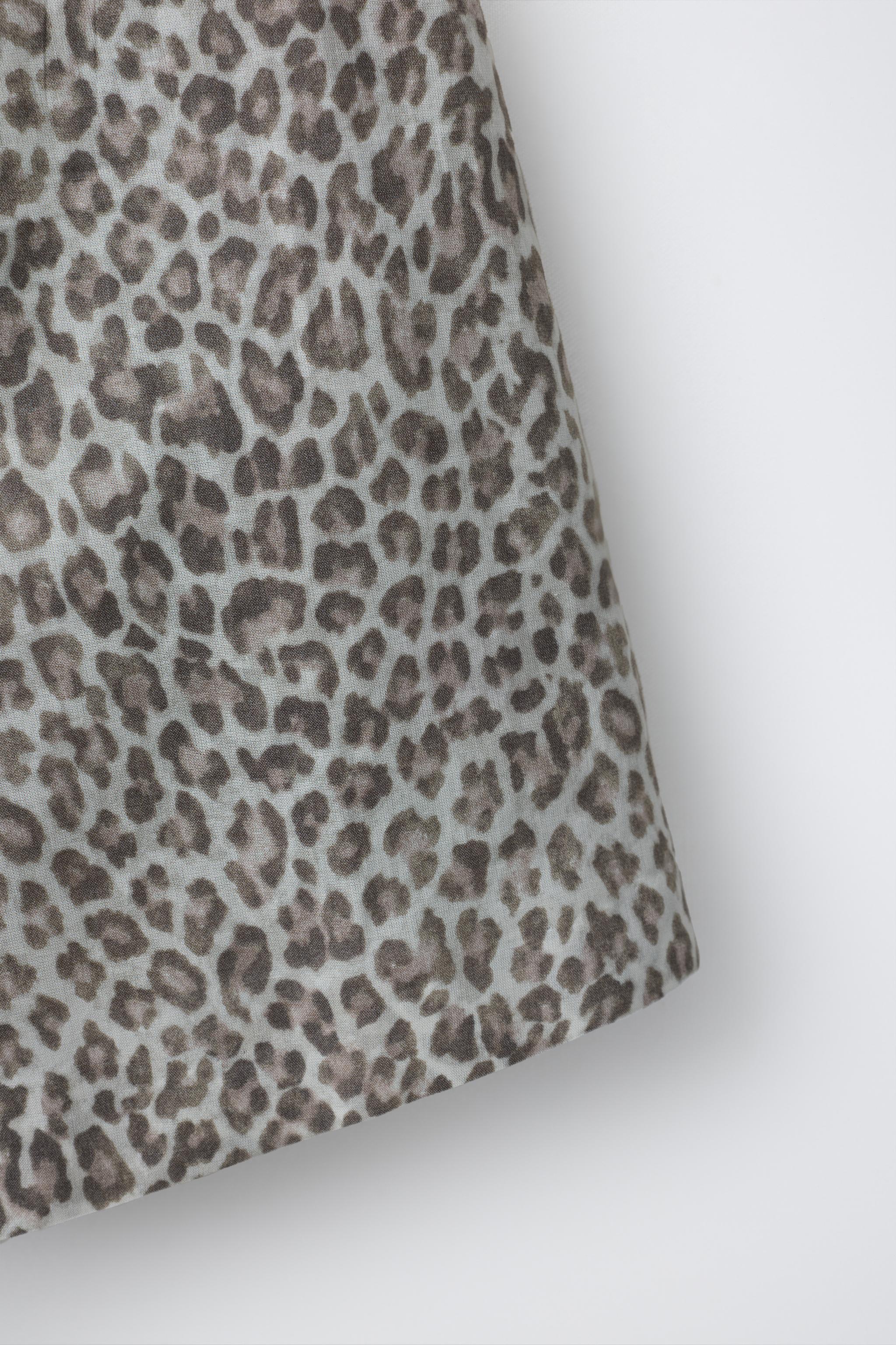 ANIMAL PRINT SHORT JUMPSUIT