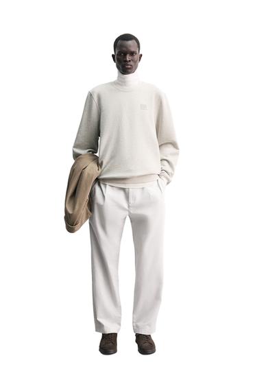 Zaras SWEATSHIRT CREW NECK ROLAND CORPORATION © - SILVER UNIVERSE